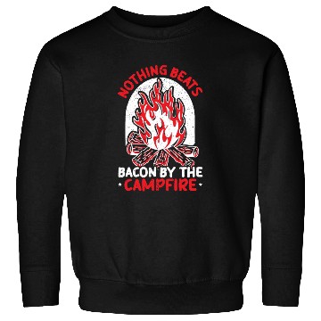 Discover Camping And Bacon Meat Camp Camper I Love Bacon Sweatshirts
