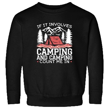 Discover Camping And Bacon Meat Camp Camper I Love Bacon Sweatshirts