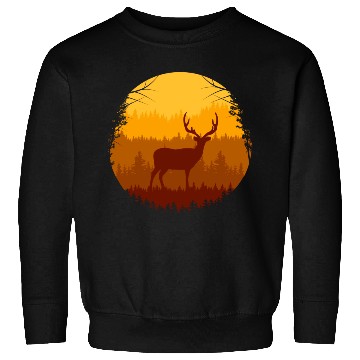 Discover Autumn Forest And Deer Sweatshirts