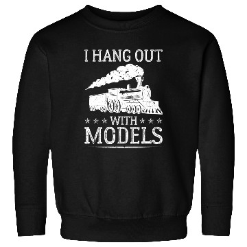 Discover Railroad Lover Model Train Sweatshirts