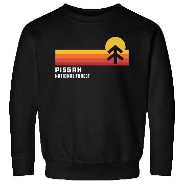 Discover Retro Sunset Pisgah National Forest Asheville Sweatshirts