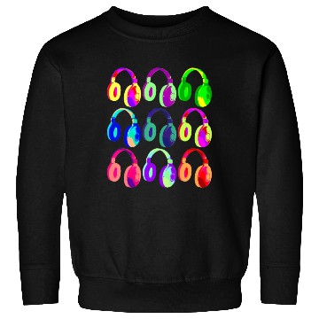 Discover EDM DJ Headphones Dance Rave Music Festival Sweatshirts