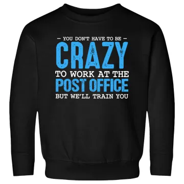 Discover Mail Carrier Postal Post Office Worker Postman Sweatshirts
