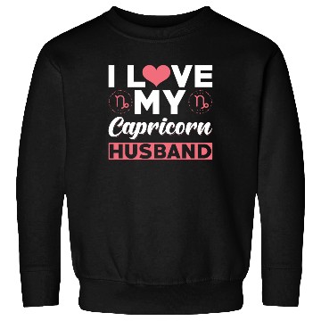 Discover I love my Capricorn Husband Sweatshirts