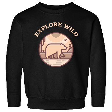 Discover Explore Wild Camping Sweatshirts