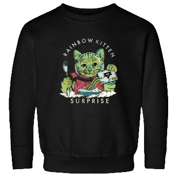 Discover Rainbow Kitten Surprise Sweatshirts