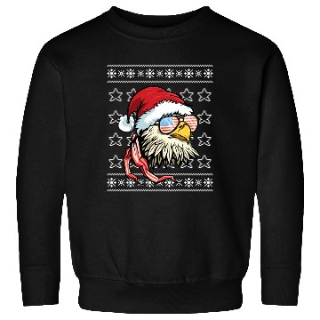 Discover Ugly Usa Flag Bald Eagle Sweatshirts