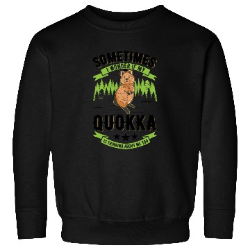 Discover Quokka Gift Short-tailed Kangaroo Sweatshirts
