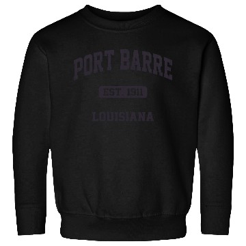 Discover Port Barre Louisiana La State Athletic Style Sweatshirts