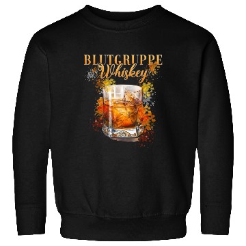 Discover Blutgruppe Whiskey Cocktail for Bartender Sweatshirts