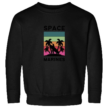 Discover Digital nomad = Space marines Sweatshirts