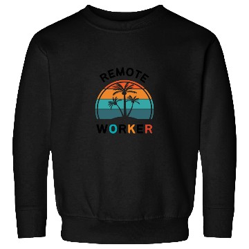Discover Digital nomad = Remote worker Sweatshirts