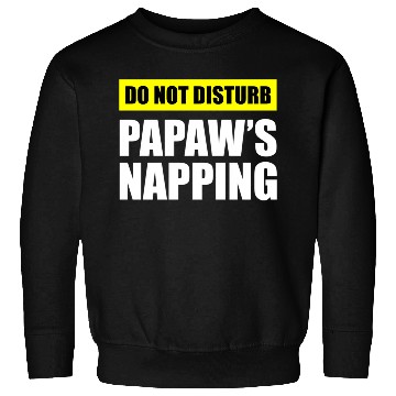 Discover Do Not Disturb Papaw'S Napg Sweatshirts