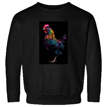 Discover Chicken Colorful Farmer Sweatshirts