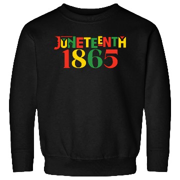 Discover Juneteenth 1865 Leopard Celebrate African Sweatshirts