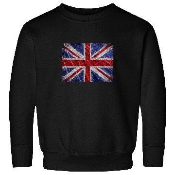 Discover Union Jack Retro British Flag Great Britain UK Sweatshirts