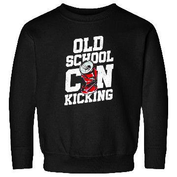 Discover Old School Can Kicking Street Game 90s Kid Sweatshirts
