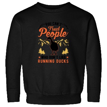 Discover Indian Runner Gift Running Duck Sweatshirts