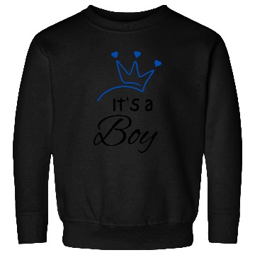 Discover It's a Boy, funny newborn clothes,boy baby shower Sweatshirts