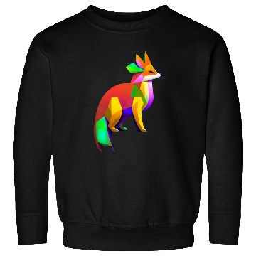 Discover Tangram Fox Sweatshirts