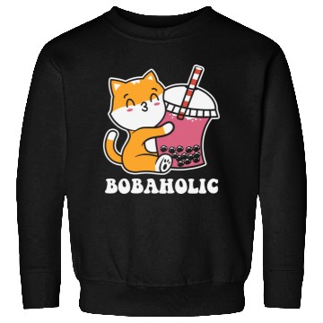 Discover Bubble Milk Boba Tea Tapioca Pearls Lover Funny Sweatshirts