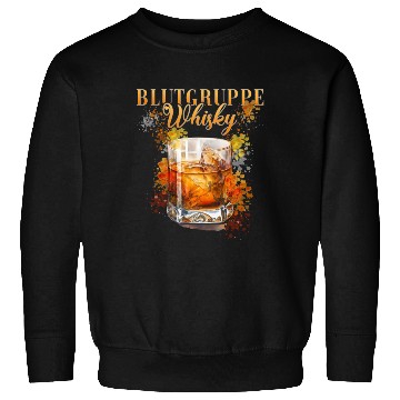 Discover Blutgruppe Whisky Cocktail for Bartender Sweatshirts
