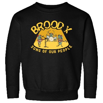 Discover Cicada Brood X Cicada Invasion Cicada Song Tour Sweatshirts