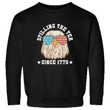 Discover Spilling the Tea Since 1773 Sweatshirts