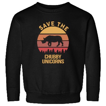 Discover Save The Chubby Uorns Eco-Friendly Eh Day Sweatshirts