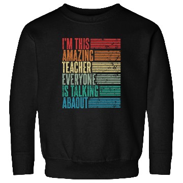 Discover Vintage Teacher Profession Gift Retro Sweatshirts