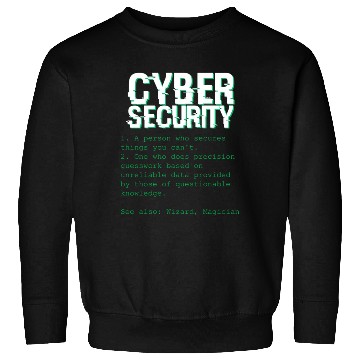 Discover Cybersecurity Expert Programming Definition Sweatshirts