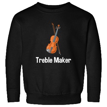 Discover Violinis Treble Maker Violin with bow Sweatshirts