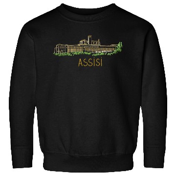 Discover Assisi City Italy Souvenir For Sweatshirts