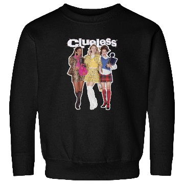 Discover Clueless Bedazzled Logo Sweatshirts
