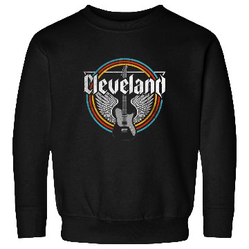 Discover Cleveland Ohio Rock Music Sweatshirts