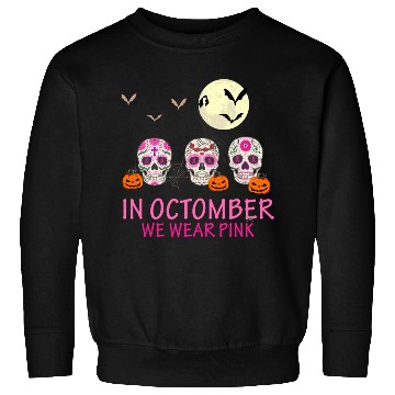Discover In October We Wear Pink gift Sweatshirts