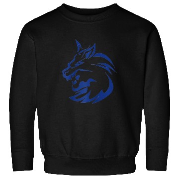 Discover lightning lone wolf design raglan baseball Sweatshirts Tan