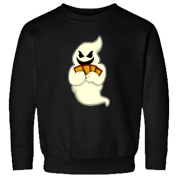 Discover Ghost Poker Poker Cards Card Game Sweatshirts