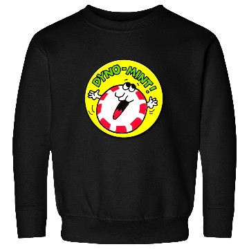 Discover Vintage Scratch And Sniff Sticker Peppermint Dyno- Sweatshirts