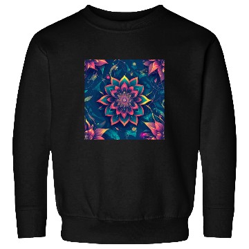 Discover Cyberpunk flowers Sweatshirts