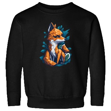 Discover Tangram Fox Sweatshirts