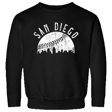 Discover San Diego California yline Sweatshirts