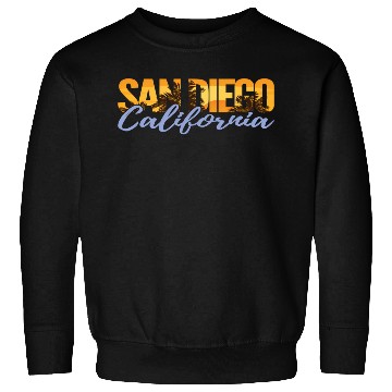 Discover San Diego California Beach Vacation Sweatshirts