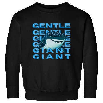 Discover whale shark the Gentlle Giiant Sweatshirts