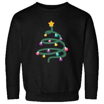 Discover Christmas Light Christmas Tree Sweatshirts