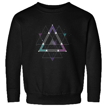 Discover Edm Techno Geometric Space Dance Rave Music Festiv Sweatshirts