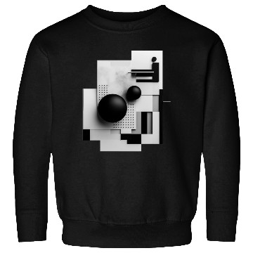 Discover Abstract Circles and Squares Sweatshirts