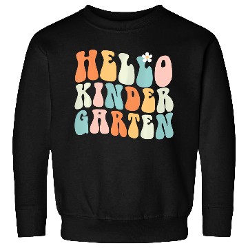 Discover Hello Kindergarten Teacher Team Back To School Sweatshirts