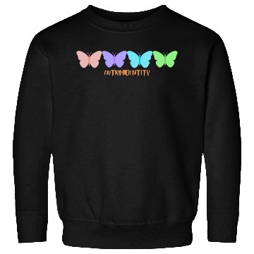 Discover Autism Identity Butterfly Sweatshirts