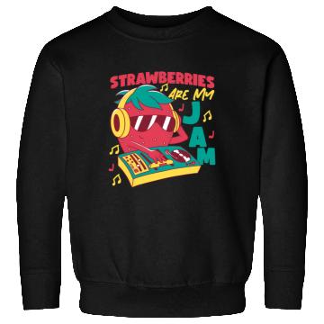 Discover Strawberries Are My Jam Strawberry Sweatshirts